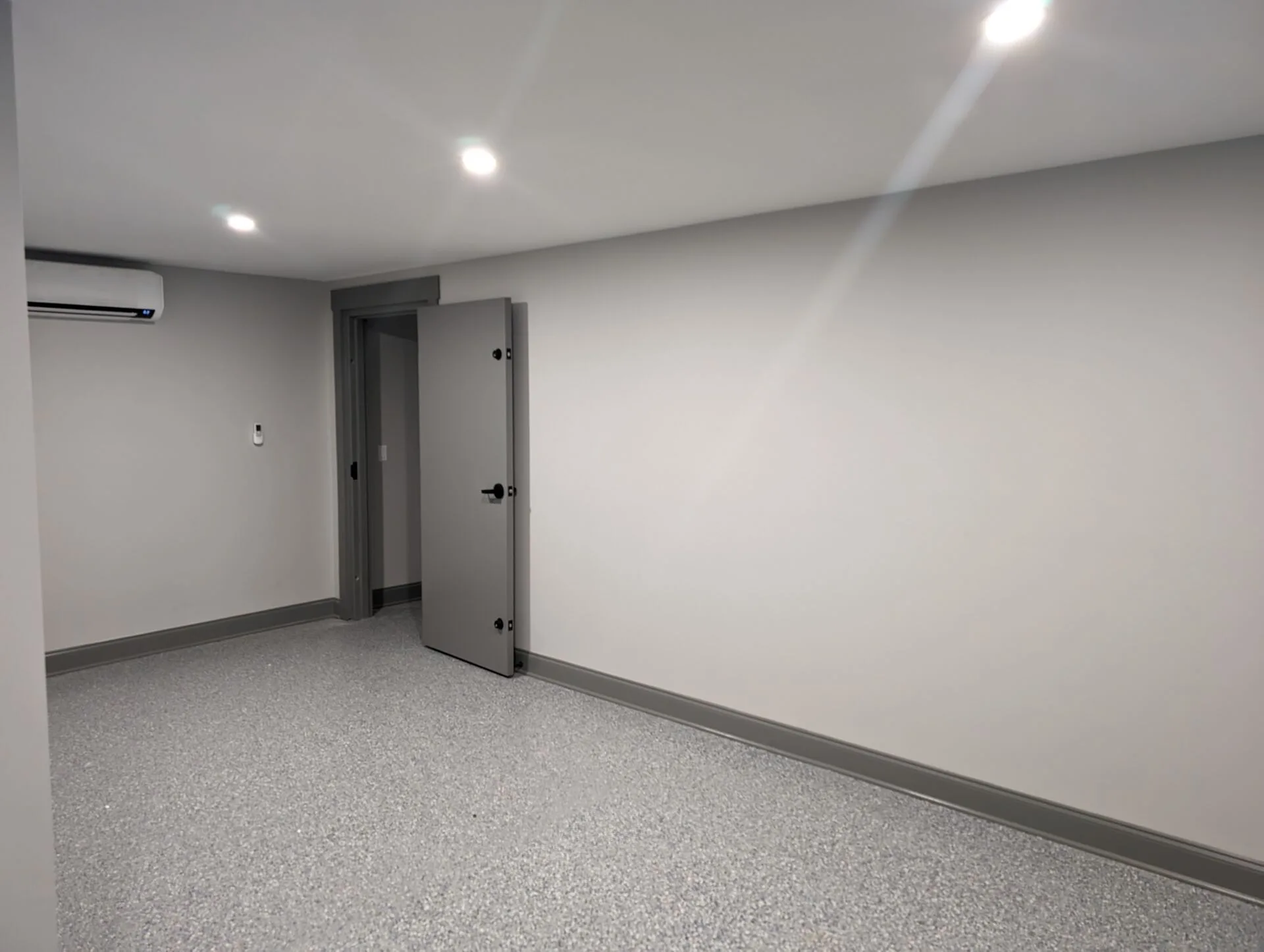 Basement alternate view — finished space